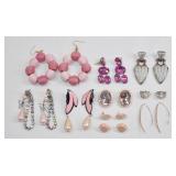 10 Pairs Vintage & Fashion Earrings Lot