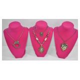 Vintage Costume Necklaces ï¿½ 4 Pc Set