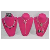 5 Necklaces & WHBM Earrings Lot