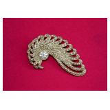 Sarah Coventry Rhinestone Brooch
