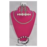 Rhinestone Jewelry Lot 5 Pcs