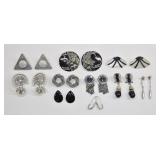10 Pairs Mixed Vintage Style Earrings