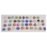 Glass & .925 Core Charm Bead Lot