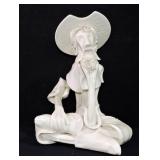 Modernist Don Quixote Ceramic Figure 9'