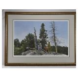 Paul Calle Western Print S/N 508/950