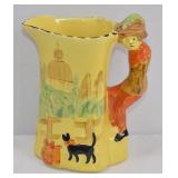 Shorter England Figural Handle Jug