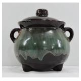 RCAP Drip Glaze Bean Pot w/ Lid