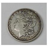 1884 Morgan Silver Dollar US Coin