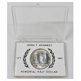 1964 JFK Silver Half Dollar in Case