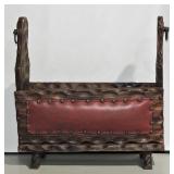 Medieval Style Magazine Holder 17'