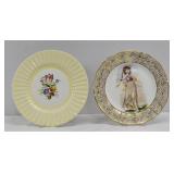 Regency & Wade England Plates Pair