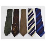 5 Polo Ralph Lauren Silk Ties