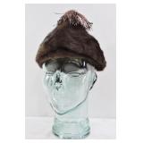 Vintage Peck & Peck Fur Hat w Tassel