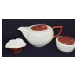 Carlton Ware Leaf Teapot Set 3pcs