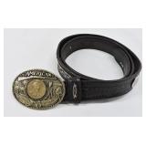 John Wayne Buckle & Wrangler Belt