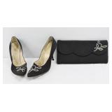 Cangemi Coeds Heels & Matching Clutch