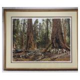 Paul Calle Giants Print S/N Proof 18/20