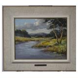 Peter la Croix Untitled River Landscape