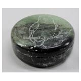 1988 Soapstone Owl Trinket Box