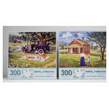 2 Bits & Pieces 300pc Puzzles J. Sloane