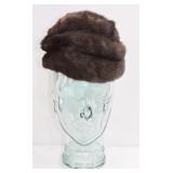 Simpsons Mink Fur Hat Satin Lined
