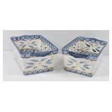 Pair Temp-tations Old World 1QT Baker Dish