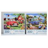 2 Bits & Pieces 300pc Puzzles Alan G