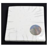 Signed Studio Art Tile / Trivet 1987