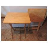 2 pcs Folding 'TV' Tables