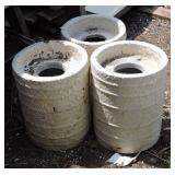 Decorative Faux-Stone Outdoor Planters
