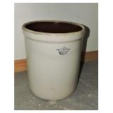 Antique Crown Mark No. 5 Stoneware Crock