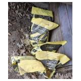 3 Sealed & 2 Open Salt Bags