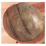 Large Home Decor Foil Bowl (Copper Tones)
