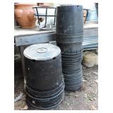 Large Nursery Plastic Pots