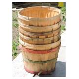 Wooden Orchard Bushel Baskets