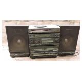 Yorx Grandeur Compact Stereo System with Speakers
