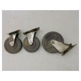 3 Castor Wheels