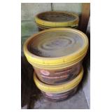 4 Large Pails Cashway Smooth Top Dry Mix Resurfacr