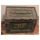 Antique Ammunition Metal Box