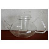 Glass Teapot with Removable Infuser Basket