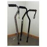 3 pcs Adjustable Canes