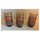 MCM 3 Juice Glasses