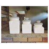 3 pcs Ceramic Canister Set