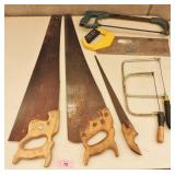 Assorted Hand Saws