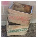 Canada Dry Wooden Soda Crates ï¿½ Kingston, Ontario