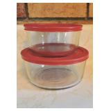 Lidded Glass Bowls