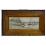 George Howell Gay Landscape Watercolour Painting
