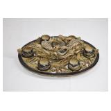 Antique Chinese Dragon Tea Service Set