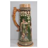 Large Eaton's German Mythological Beer Stein