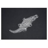 Large Kosta Boda 'Zoo Series' Crocodile Figure